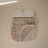 MBC-208, Organic Cotton Muslin Burp Cloth 2-Pack