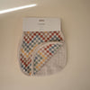 MBC-209, Organic Cotton Muslin Burp Cloth 2-Pack