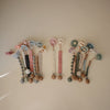 LPC-104, Linen Pacifier Clip 2-Pack