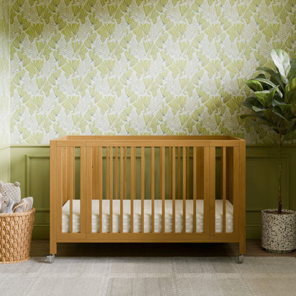 Rolli 9-in-1 Convertible All-Stages® Crib with Bassinet & Toddler Bed Conversion Kits
