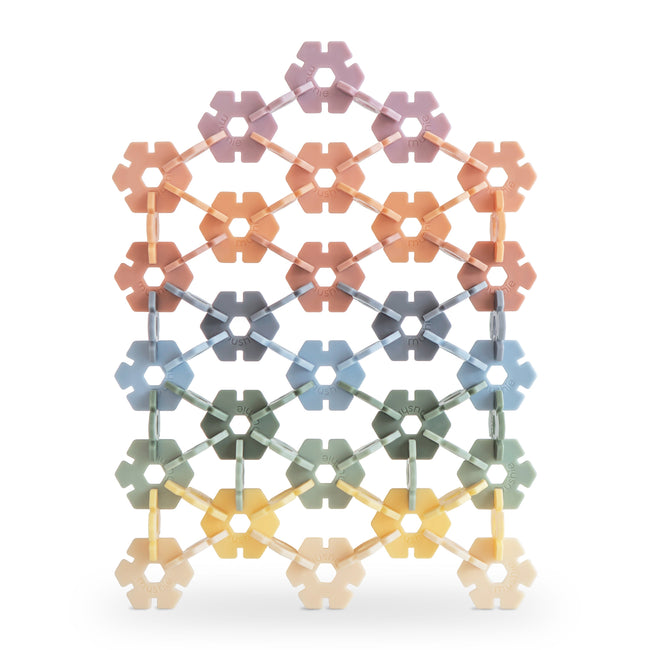Mushie HEX Connect Building Toy Set