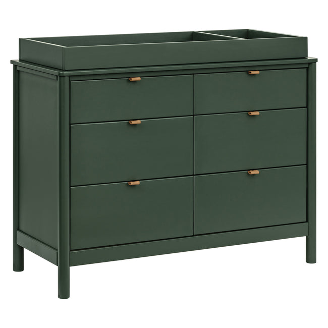 M0619FRGR,The MDB Family,Universal Wide Removable Changing Tray in Forest Green