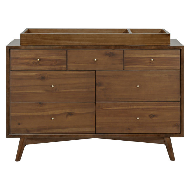 M0619NL,The MDB Family,Universal Wide Removable Changing Tray in Natural Walnut