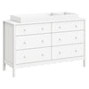 M0619W,The MDB Family,Universal Wide Removable Changing Tray in White Finish