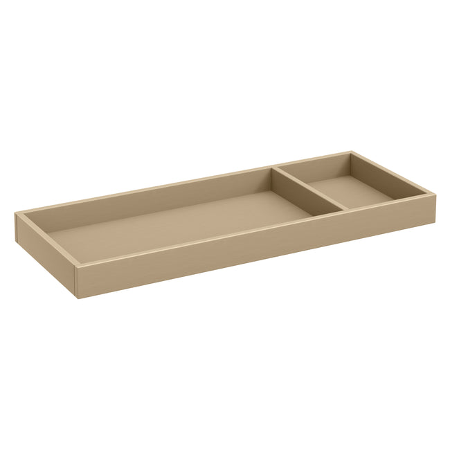 M0619WP,The MDB Family,Universal Wide Removable Changing Tray in Washed Pine
