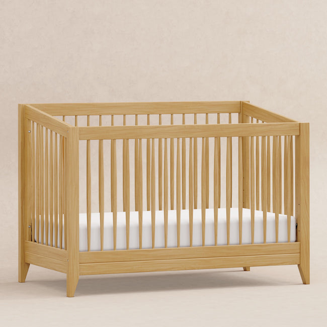 M10301HY,Babyletto,Sprout 4-in-1 Convertible Crib w/Toddler Bed Conversion Kit in Honey
