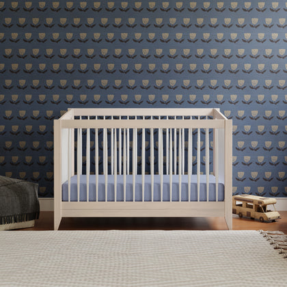 M10301NXW,Babyletto,Sprout 4-in-1 Convertible Crib w/Toddler Bed Conversion Kit in W Natural/White