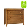 M10323CTN,Babyletto,Sprout 3-Drawer Changer Dresser in Chestnut and Natural Finish