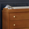 M10323CTN,Babyletto,Sprout 3-Drawer Changer Dresser in Chestnut and Natural Finish