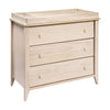 M10323NXW,Babyletto,Sprout 3-Drawer Changer Dresser in Washed Natural and White