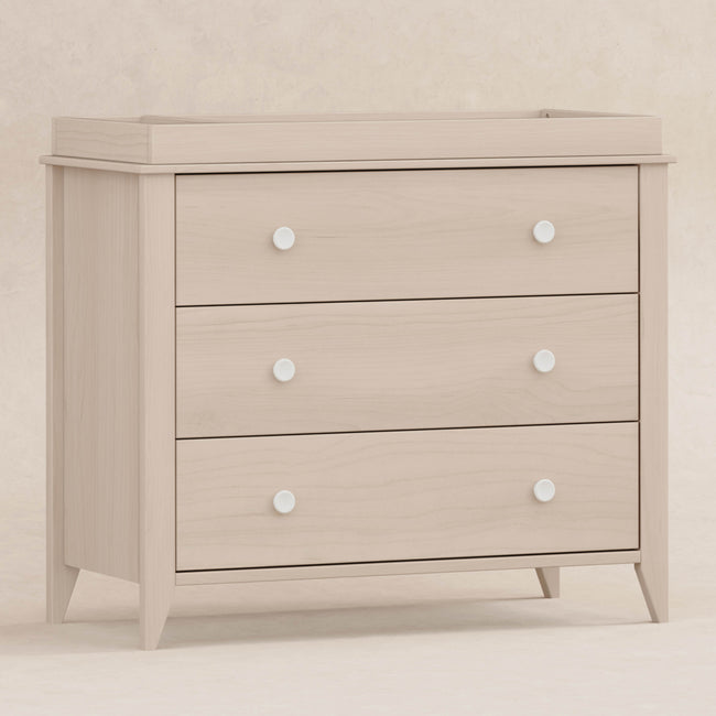 M10323NXW,Babyletto,Sprout 3-Drawer Changer Dresser in Washed Natural and White