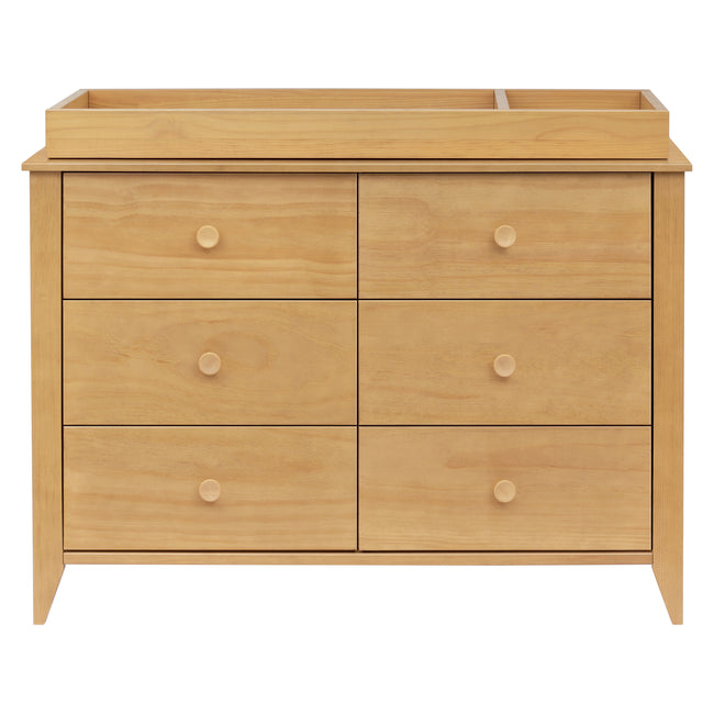 M10326HY,Babyletto,Sprout 6-Drawer Double Dresser in Honey