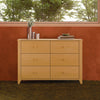 M10326HY,Babyletto,Sprout 6-Drawer Double Dresser in Honey