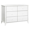 M10326W,Babyletto,Sprout 6-Drawer Double Dresser in White
