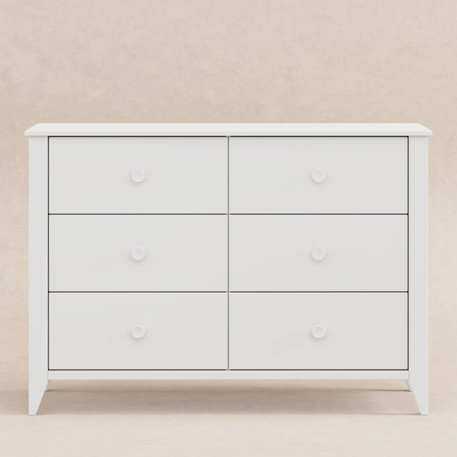 M10326W,Babyletto,Sprout 6-Drawer Double Dresser in White