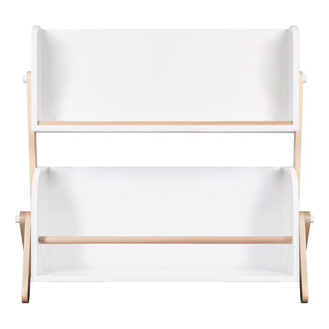 M10611WNX,Babyletto Kids,Tally Storage and Bookshelf in White and Washed Natural Finish