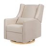 M11277PBEW,Babyletto,Kiwi Recliner and Swivel Glider in Performance Beach Eco-Weave