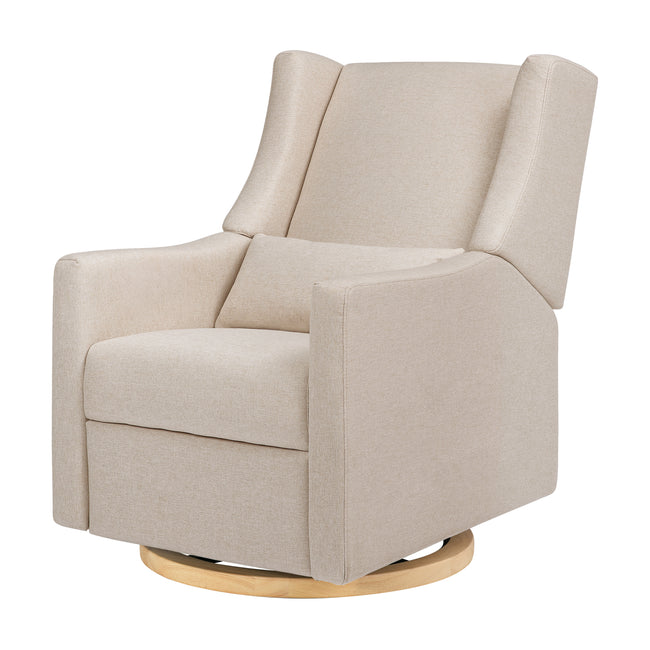 M11277PBEW,Babyletto,Kiwi Recliner and Swivel Glider in Performance Beach Eco-Weave