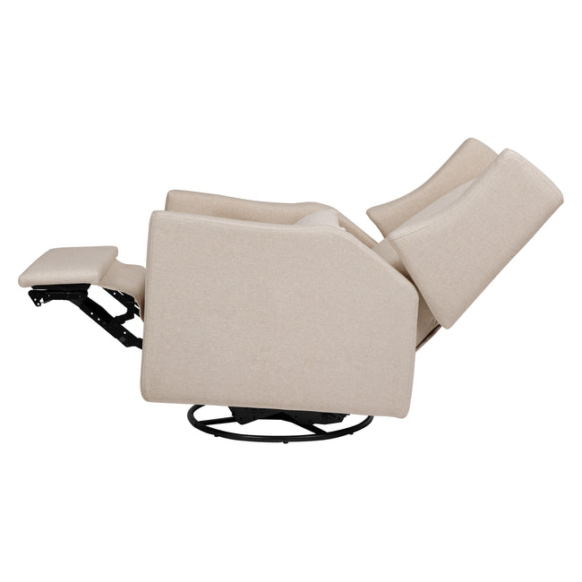 M11277PBEW,Babyletto,Kiwi Recliner and Swivel Glider in Performance Beach Eco-Weave