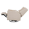 M11277PBEW,Babyletto,Kiwi Recliner and Swivel Glider in Performance Beach Eco-Weave