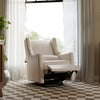 M11277PBEW,Babyletto,Kiwi Recliner and Swivel Glider in Performance Beach Eco-Weave