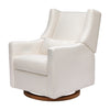 M11277PCMEW,Babyletto,Kiwi Recliner and Swivel Glider in Performance Cream Eco-Weave