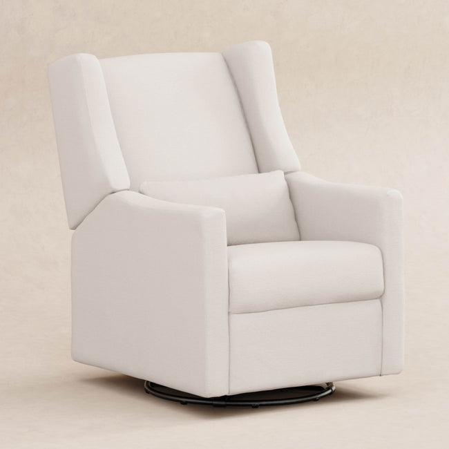 M11277PCMEW,Babyletto,Kiwi Recliner and Swivel Glider in Performance Cream Eco-Weave