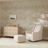 M11277PCMEW,Babyletto,Kiwi Recliner and Swivel Glider in Performance Cream Eco-Weave
