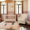M11277PCMEW,Babyletto,Kiwi Recliner and Swivel Glider in Performance Cream Eco-Weave