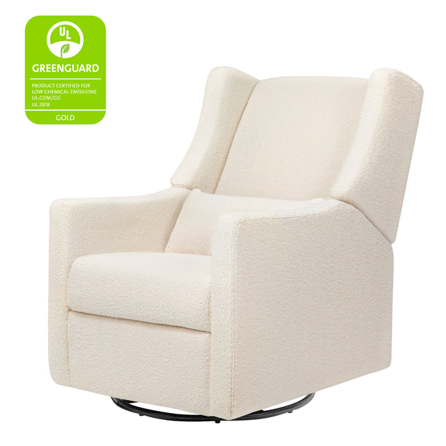 M11277PWB,Babyletto,Kiwi Recliner and Swivel Glider in Performance Ivory Boucle