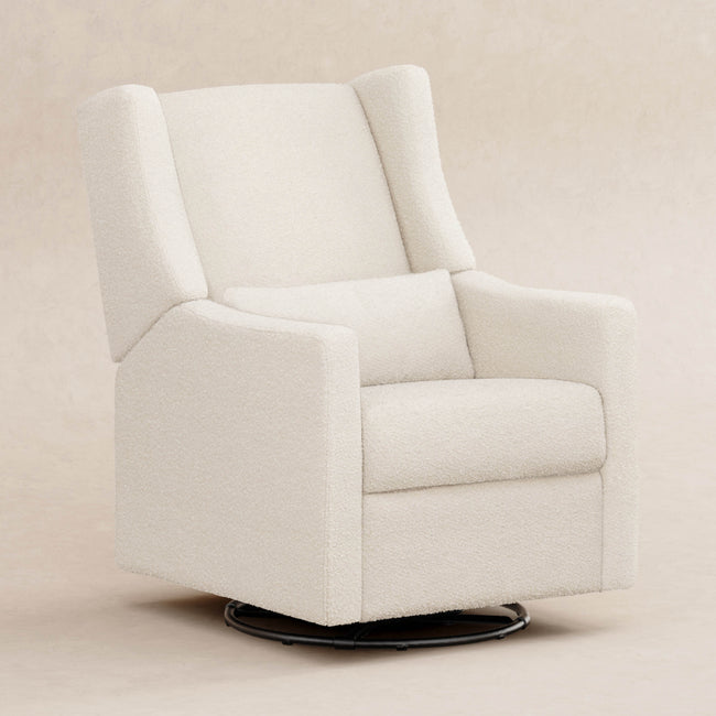 M11277PWB,Babyletto,Kiwi Recliner and Swivel Glider in Performance Ivory Boucle
