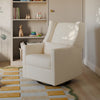 M11277PWB,Babyletto,Kiwi Recliner and Swivel Glider in Performance Ivory Boucle