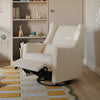 M11277PWB,Babyletto,Kiwi Recliner and Swivel Glider in Performance Ivory Boucle