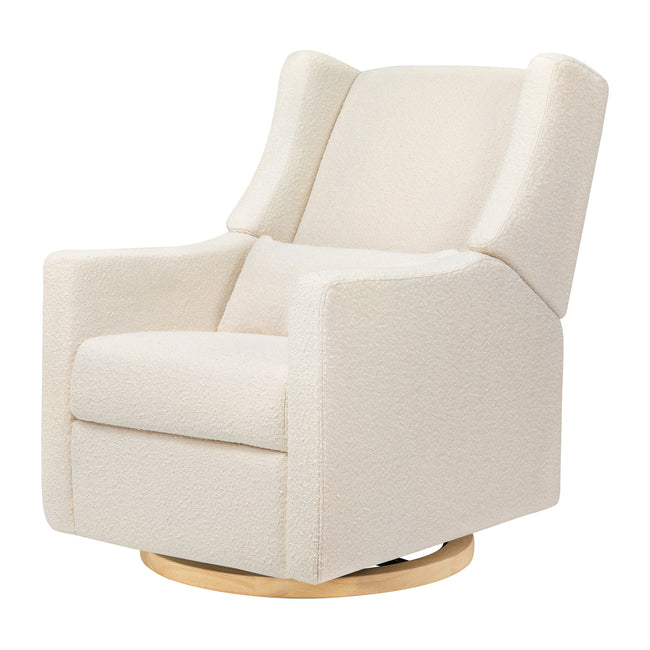 M11277PWB,Babyletto,Kiwi Recliner and Swivel Glider in Performance Ivory Boucle