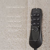 M11283AT,Babyletto,Kiwi Deluxe Power Glider Recliner w/Heat&Massage in Almond Teddy Loop