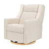 M11283AT,Babyletto,Kiwi Deluxe Power Glider Recliner w/Heat&Massage in Almond Teddy Loop