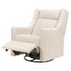 M11283AT,Babyletto,Kiwi Deluxe Power Glider Recliner w/Heat&Massage in Almond Teddy Loop