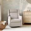 M11283PBEW,Babyletto,Kiwi Deluxe Power Glider Recliner w/Heat&Massage in Performance Beach Eco-Weave