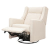 M11283PWB,Babyletto,Kiwi Deluxe Power Glider Recliner w/Heat&Massage in Performance Ivory Boucle