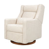 M11286AT,Babyletto,Kiwi Plus Power Glider Recliner w/ Power Headrest in Almond Teddy Loop