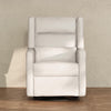 M11286PCMEW,Babyletto,Kiwi Plus Power Glider Recliner w/ Power Headrest in Performance Cream Eco-Weave