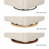 M11286PWB,Babyletto,Kiwi Plus Power Glider Recliner w/ Power Headrest in Performance Ivory Boucle