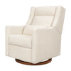 M11286PWB,Babyletto,Kiwi Plus Power Glider Recliner w/ Power Headrest in Performance Ivory Boucle