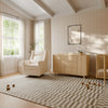 M11286PWB,Babyletto,Kiwi Plus Power Glider Recliner w/ Power Headrest in Performance Ivory Boucle