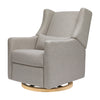 M11288PGEW,Babyletto,Kiwi Glider Recliner w/ Electronic Control and USB in Performance Grey Eco-Weave