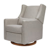 M11288PGEW,Babyletto,Kiwi Glider Recliner w/ Electronic Control and USB in Performance Grey Eco-Weave