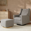 M11288PGEW,Babyletto,Kiwi Glider Recliner w/ Electronic Control and USB in Performance Grey Eco-Weave