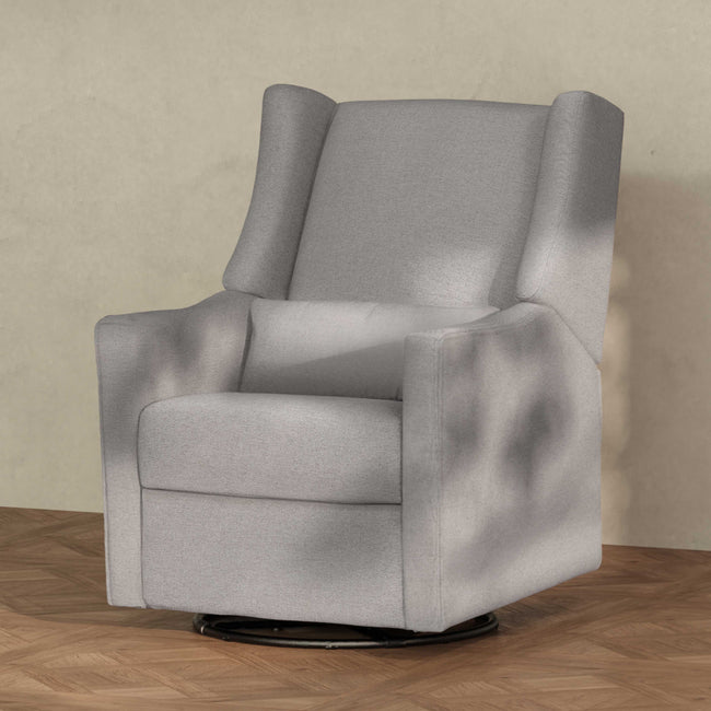M11288PGEW,Babyletto,Kiwi Glider Recliner w/ Electronic Control and USB in Performance Grey Eco-Weave