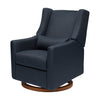M11288PVET,Babyletto,Kiwi Glider Recliner w/ Electronic Control and USB in Performance Navy Eco-Twill