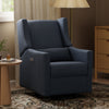 M11288PVET,Babyletto,Kiwi Glider Recliner w/ Electronic Control and USB in Performance Navy Eco-Twill